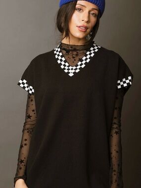 Weekend Chasers WKNDchasers Too Cool Knit Top L/XL adorable dopamine fashion